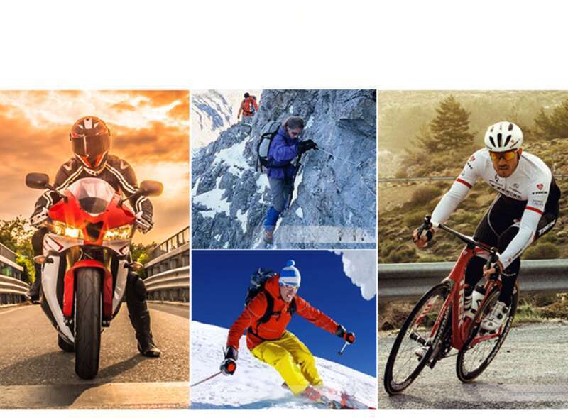Letní rukavice, Tenká síťovina, Prodyšné, Sezónní cyklistika pro motocyklisty, Proti pádu, Terénní závody, Pánské, Na všechny prsty_voghion.com