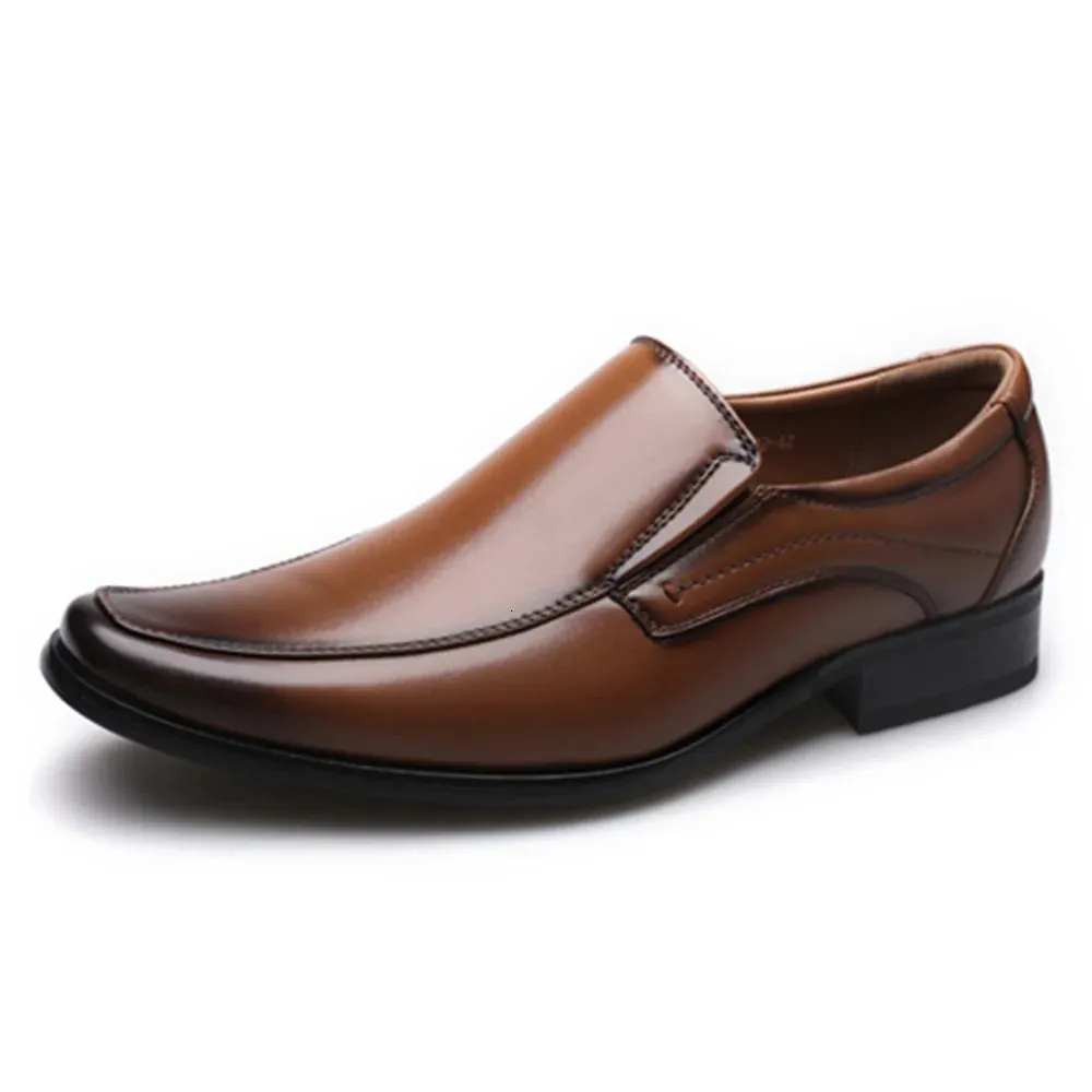 Vestidos clássicos de couro para negócios, elegantes e formais, sapatos Oxford para casamento e escritório, masculinos 240930_voghion.com