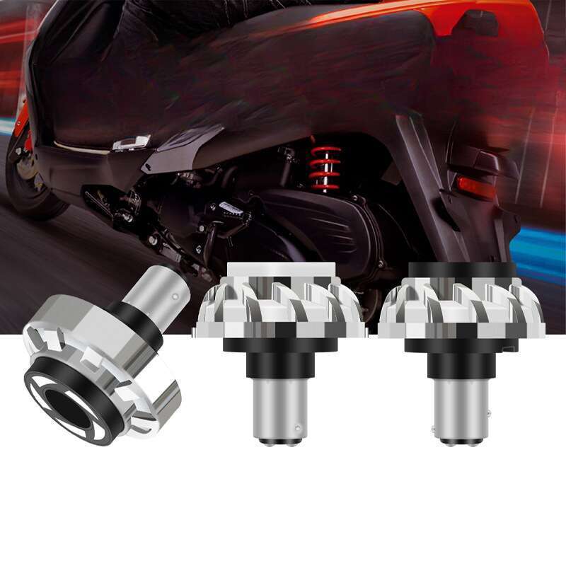Renkli Melek Gözü Titreyen Elektrikli Motosiklet LED Arka Lambaları, Fren Lambaları ile Motosiklet Modifikasyonu_voghion.com