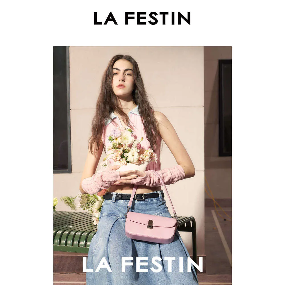 LA FESTIN 2024 Nová dámská kabelka Crossboby Messenger do podpaží, módní džínová kabelka přes rameno, taška Y2K_voghion.com