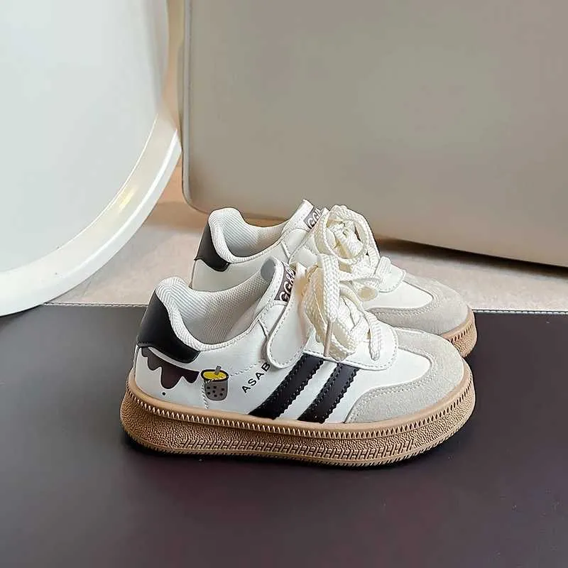Athletic Outdoor Childrens Skate Girls White 2024 Spring New Fashion Boys Canvas Kids Sports Shoes Unisex Casual_voghion.com
