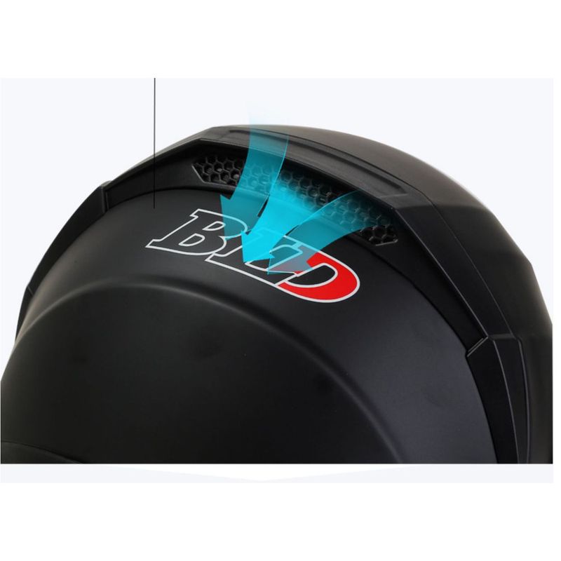 BLD Motocicletă completă cu lentile duble dezvăluită Cască de vară universală Four Seasons_voghion.com