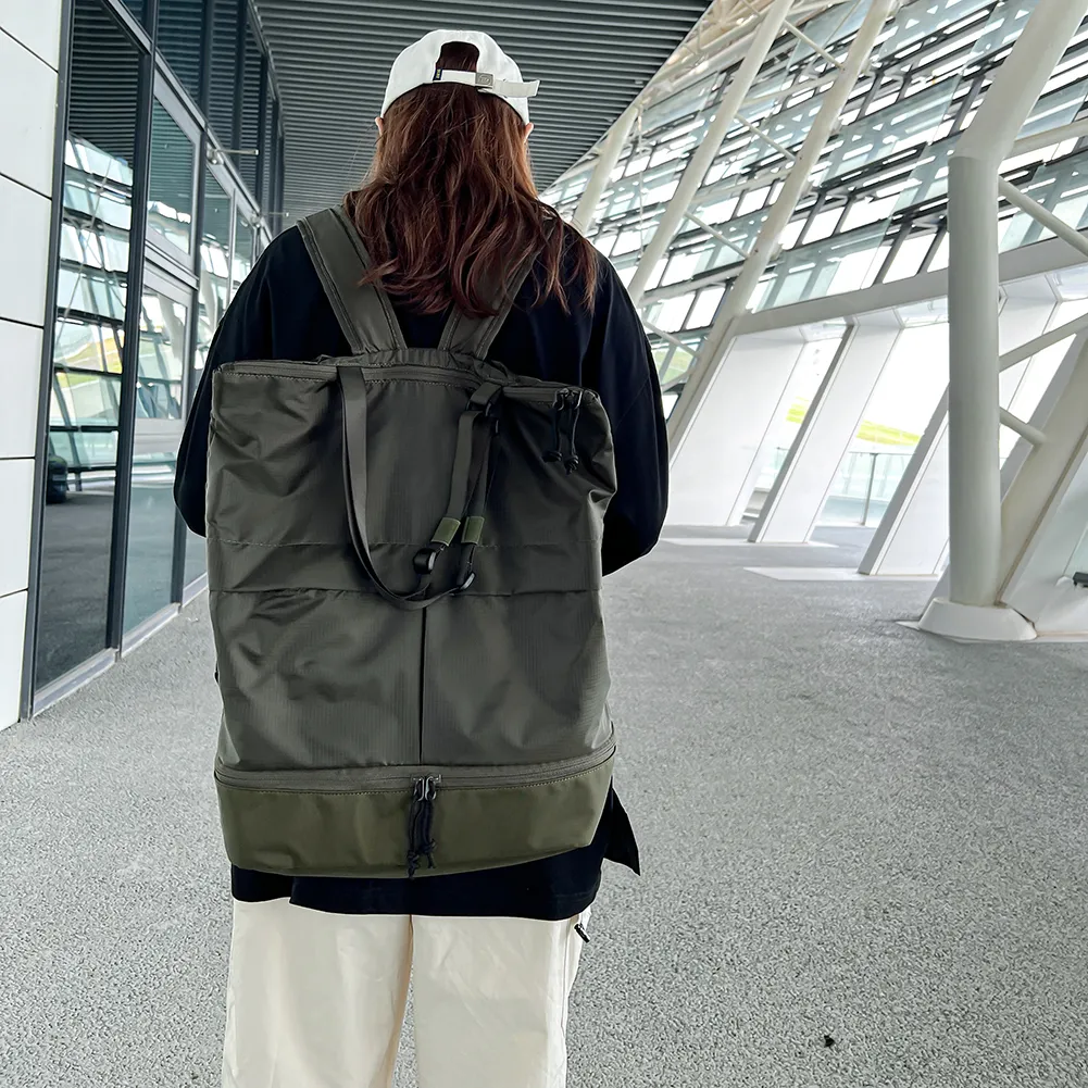 Zaino da scuola di tendenza per donne e uomini, grande capacità, per studenti, borsa a tracolla, zaino in nylon impermeabile, borse per il tempo libero_voghion.com