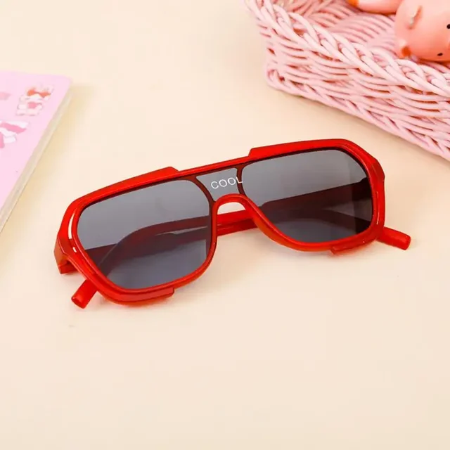 Óculos de sol da moda Uv400 Retro Meninos Meninas Óculos de sol Oversized Moda Gafas De Sol Óculos de sol para crianças Óculos de personalidade_voghion.com