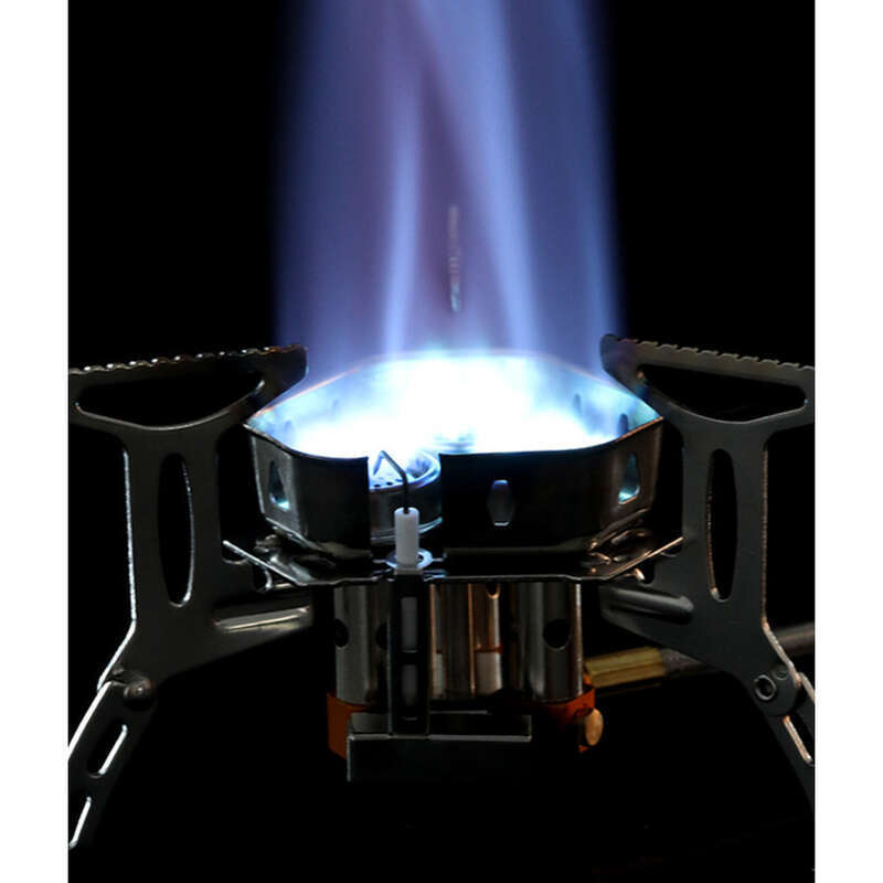 Outdoor Portable Picnic Stove, Cookware, Windproof Head, Camping Butane Gas Stove_voghion.com
