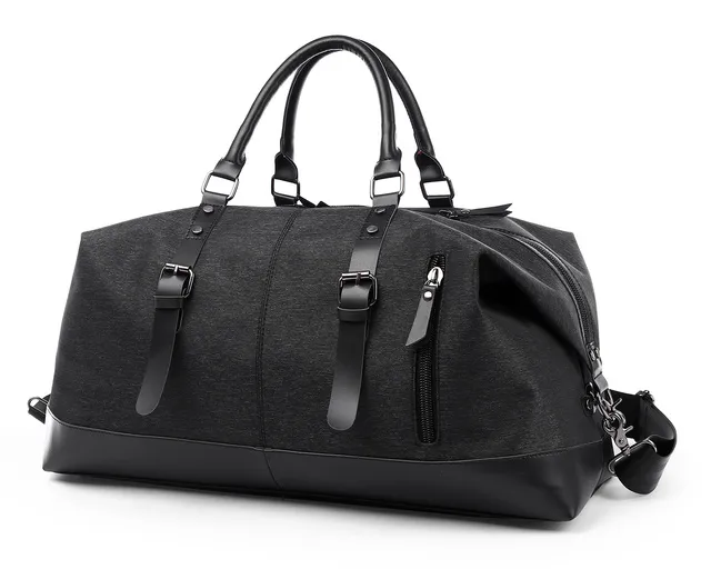 Sacs de voyage en toile pour hommes, sac de voyage grande capacité, fourre-tout de voyage multifonctionnel_voghion.com