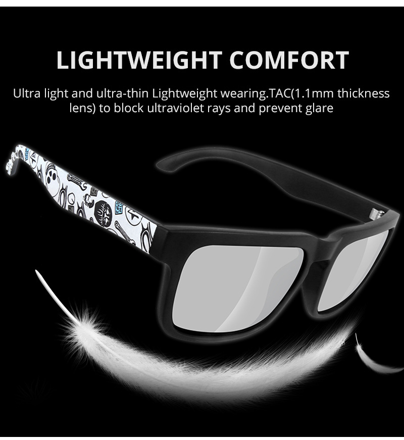 KDEAM Occhiali da sole polarizzati colorati con vera pellicola Occhiali da sole casual con scatola Occhiali alla moda colorati KD2501PRO_voghion.com