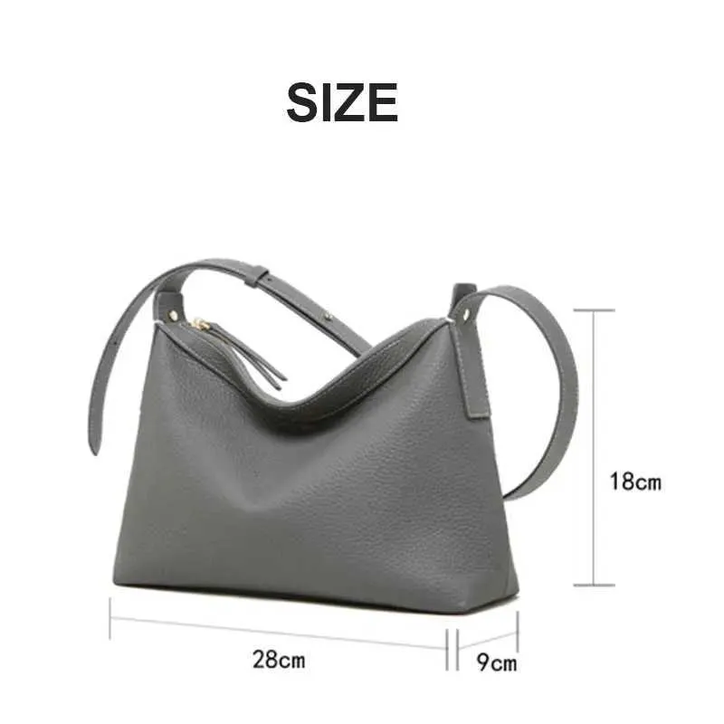 100% pelle di mucca da donna nuova moda tracolla regolabile borsa a tracolla da donna in vera pelle borse a tracolla da donna 2835C241210_voghion.com
