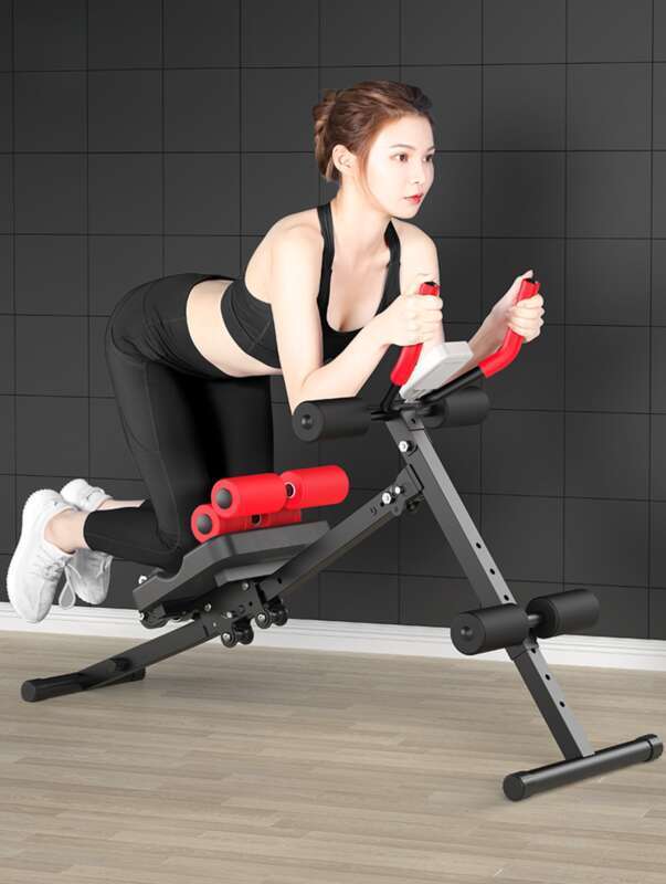 Fitnesa jauninājums! Muguras treniņš ar dēli guļus, atbalsts, kompresijas velmēšanas mašīna, viegla maza vidukļa veidošana_voghion.com