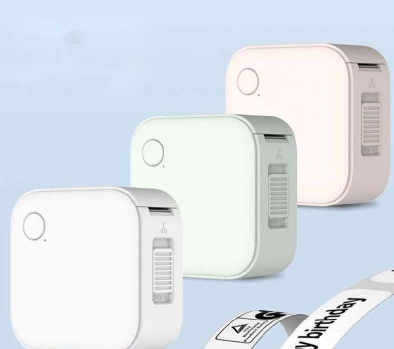 【Mini pisač naljepnica】 Prijenosna Bluetooth termalna ljepljiva naljepnica za studente, sitni ispis, dom 9529_voghion.com