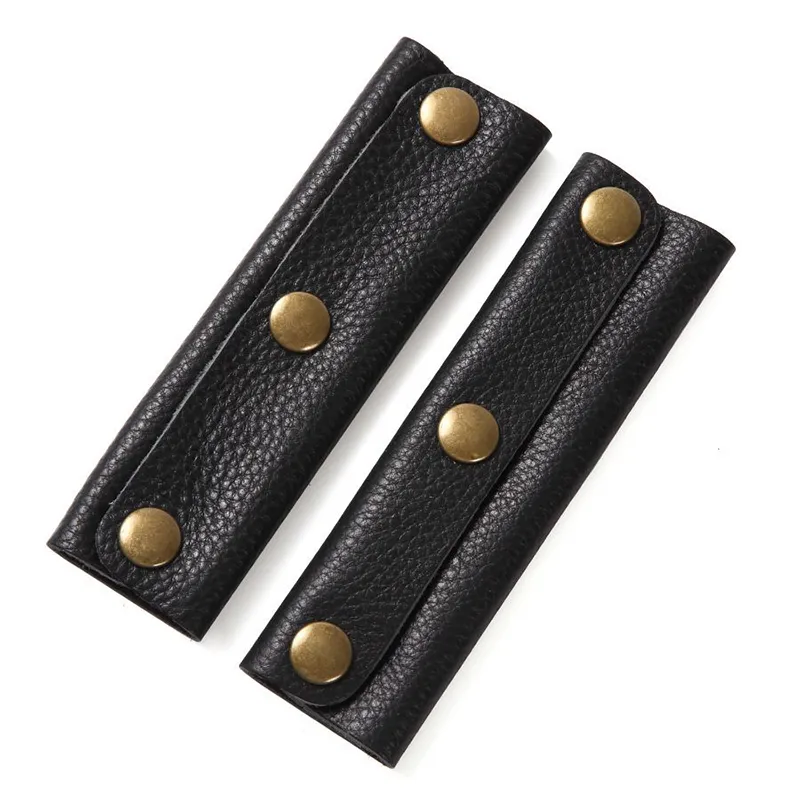 1 Stück Kofferschutzhülle Lage Griff Wrap Leder Anti-Schlaganfall Kinderwagen Schultergurt Pad Griffabdeckung Tasche Zubehör_voghion.com