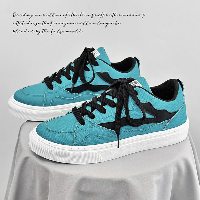 Neue Student Casual Canvas Herrenmode Board Schuhe_voghion.com