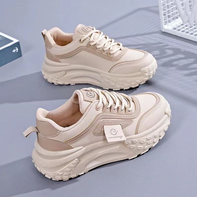 Damen Freizeitschuhe Mit Dicker Sohle Für Outdoor Und Wandern_voghion.com