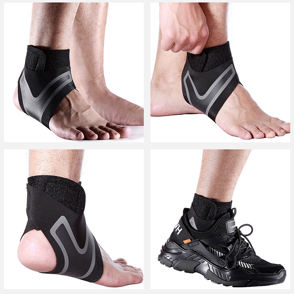 mountaineering Basketball Sports Anti-Sprain Heel Foot Protective Sleeve Ankle Support_voghion.com