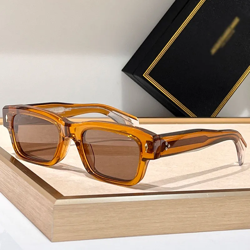 Designer Men Women Eyewear Sunglasses JEFF Handmade Glasses Jacques Marie Mage Sunglass Retro Style Quality Unique_voghion.com