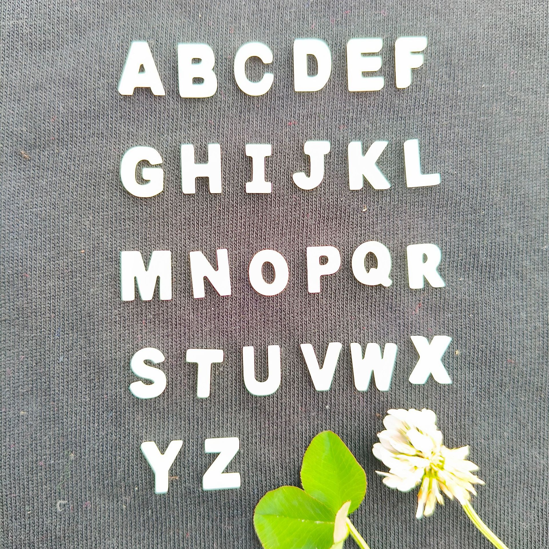 Personalised Letter Pendant Necklace With Natural Shell And Crystal_voghion.com
