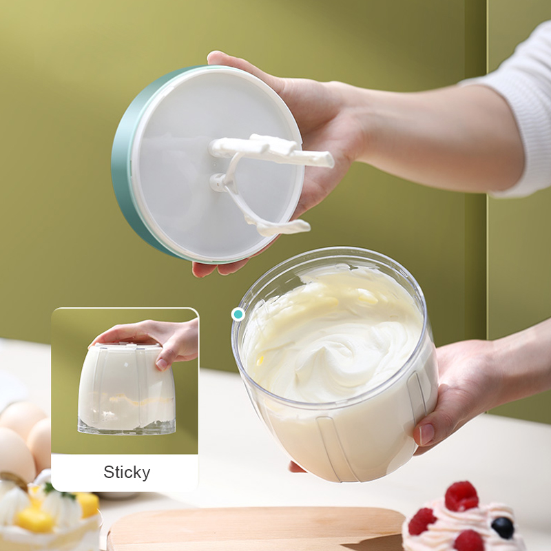 900ML Electric Whisk Milk Frother Automatic USB Rechargeable Wireless Household Food Blender Whipped Cream Stand Mixer_voghion.com