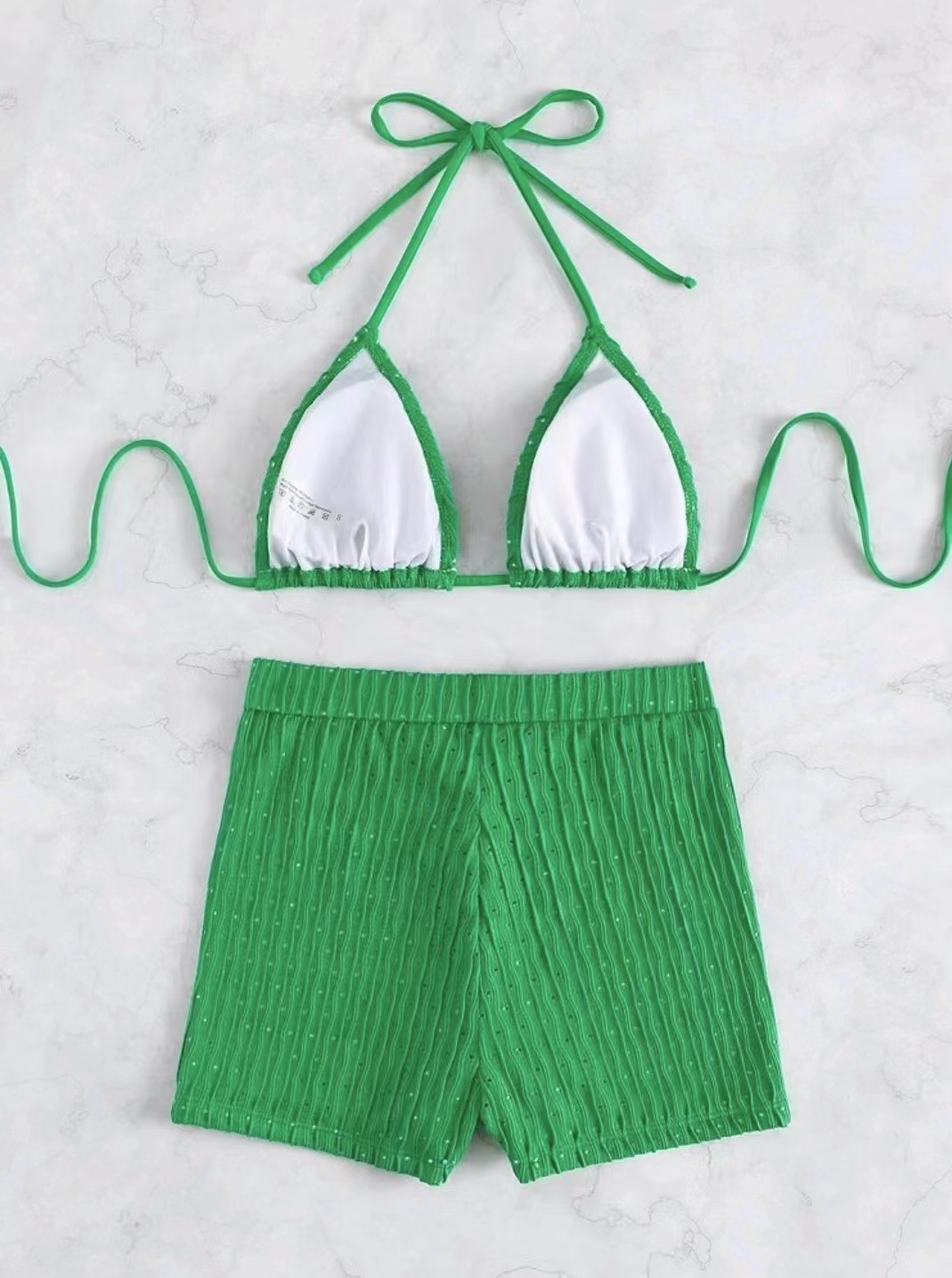 Női szexi, tiszta, magas derekú, hasított bikini, női egyrészes fürdőruha, gyártói tétel_voghion.com