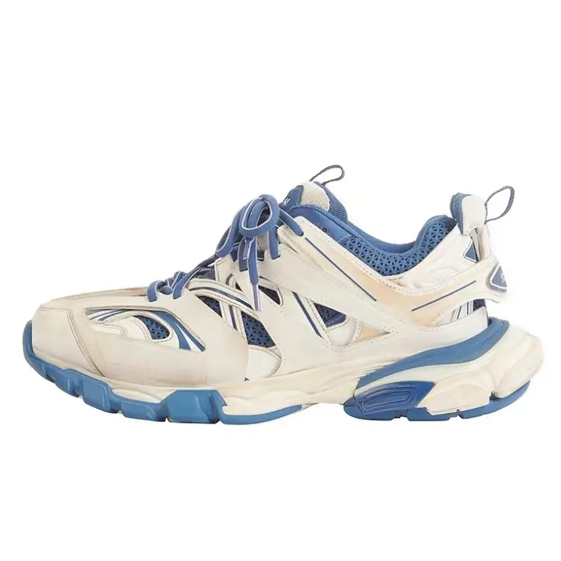 Designer Triple-S Track 3.0 Casual Sneakers Nero Bianco Verde Trasparente Azoto Cristallo Suola 17FW Scarpe da Corsa_voghion.com