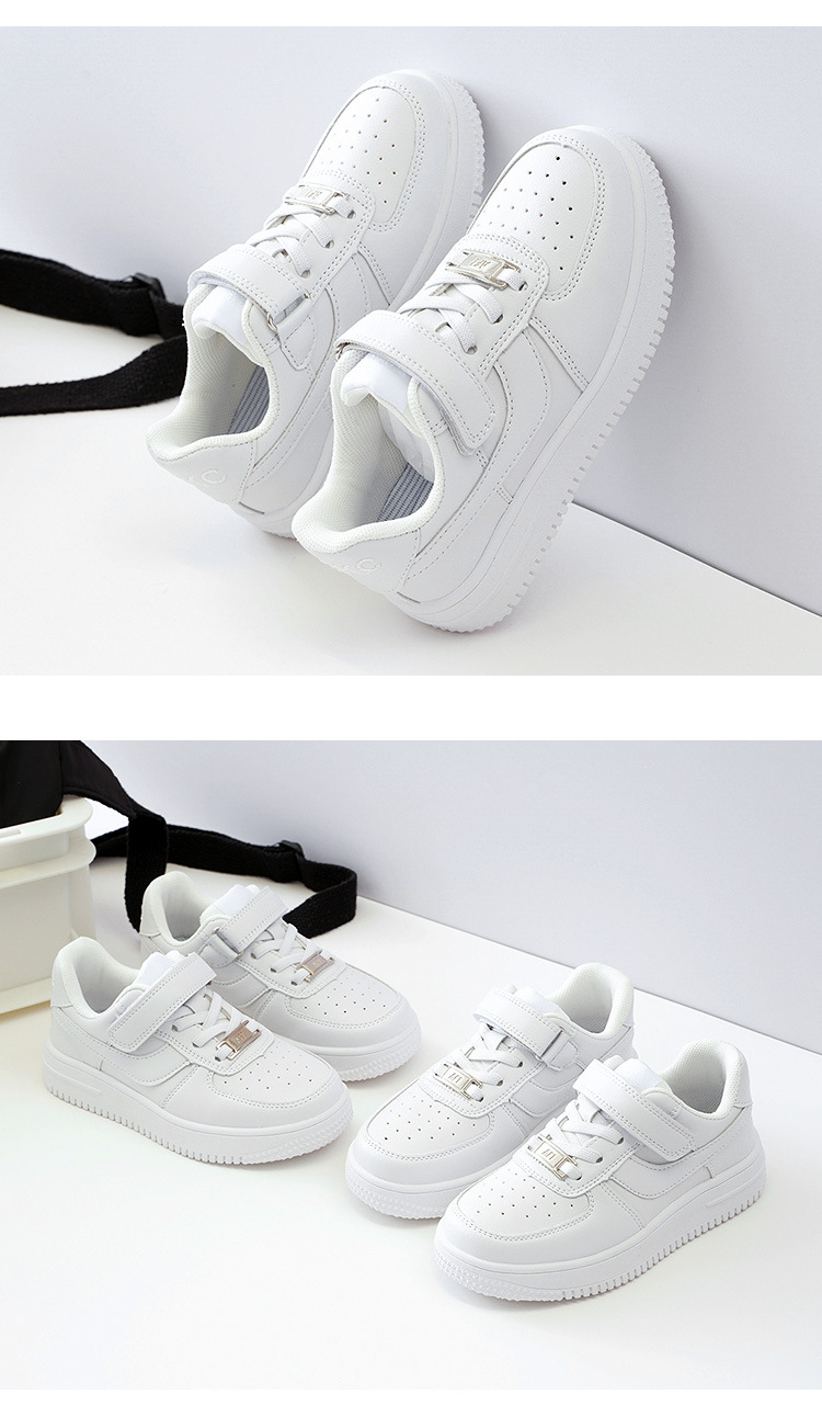 Scarpe casual per bambini, scarpe bianche per studenti, scarpe nuove per ragazzi primavera 2024, scarpe da ginnastica per ragazze, versatili_voghion.com