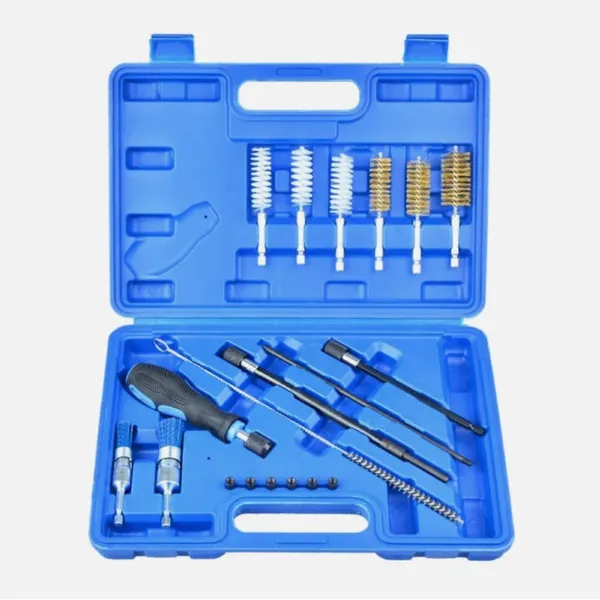 Fuel Injector Cleaning Tool And Seat Repair Kit Carbon Steel_voghion.com