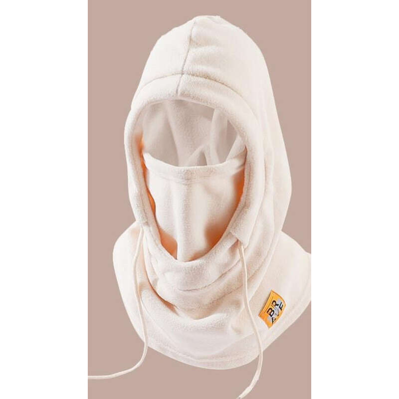 Fahrradmütze, warme Wintermaske für kaltes Gesicht, dicker einteiliger Fleece-Schal, staubdichte Frostschutzohren_voghion.com