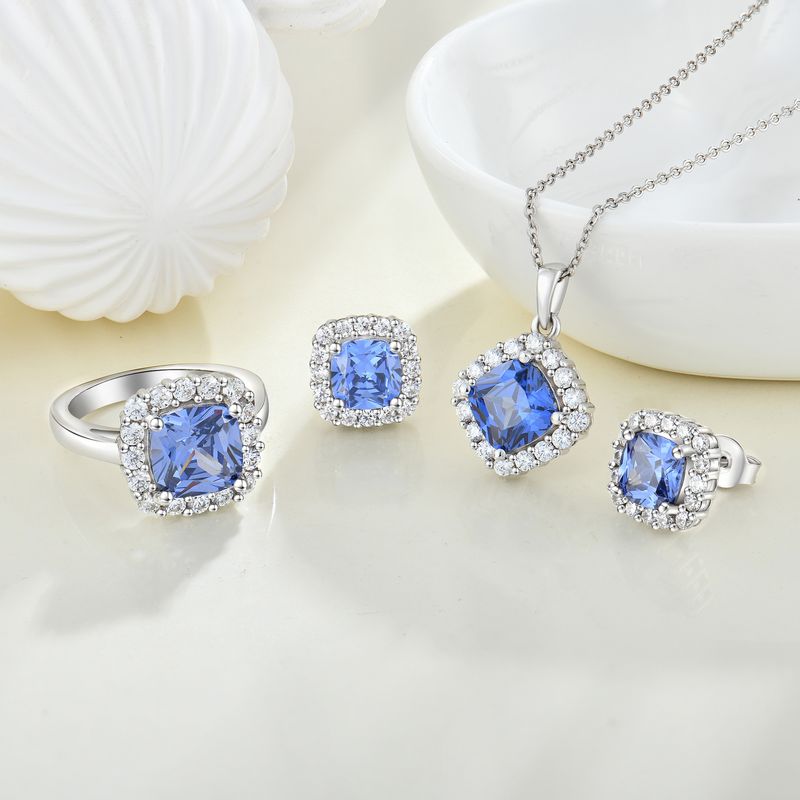 S Earrings Studs Color Zirconium Temperament Light High End Ear Sier Jewelry_voghion.com