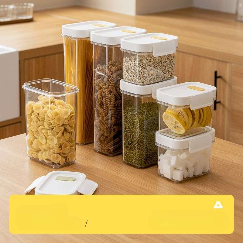 【 9298 Clientes que Regresan 】 Frasco Sellado, Cocina Doméstica de Grado Alimenticio, Frasco para Granos y Granos Varios,_voghion.com