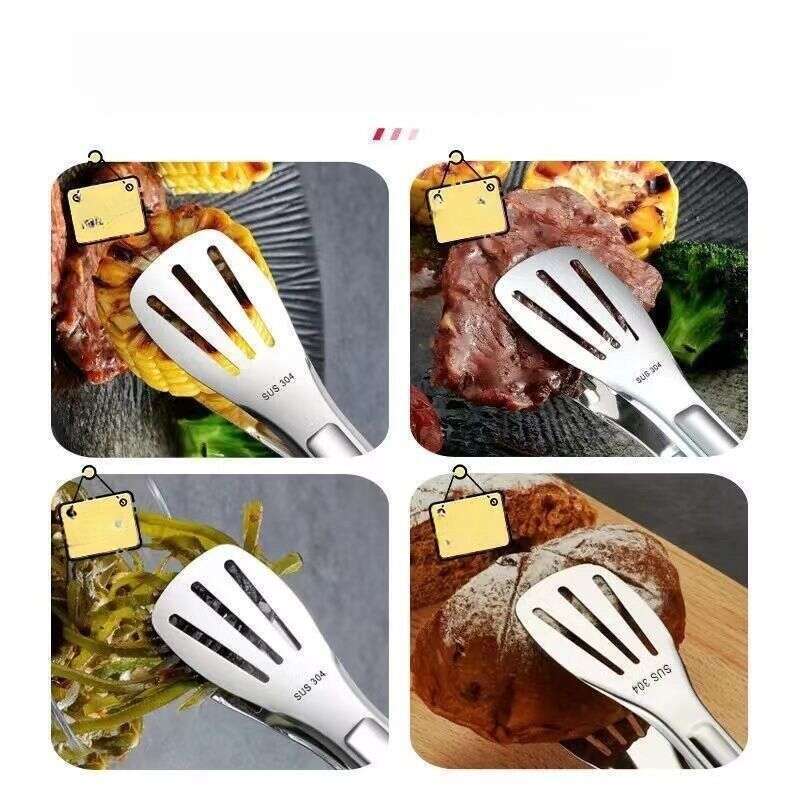 Extra RVS 304 Clip, Keukenvoedsel Barbecue, Dik Brood, Huishoudelijke Steak Bak- en Barbecue-benodigdheden_voghion.com