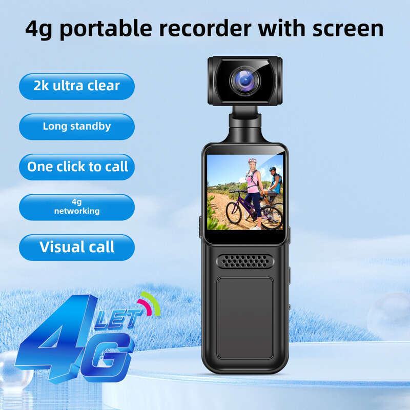 M13 One Click Call Monitoring Back Clip Sports Camera Handheld Video 4G Recorder Dongguan_voghion.com