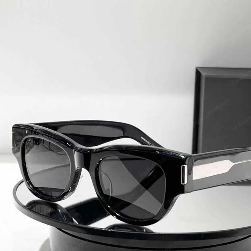 Designer Sunglasses Cat Eye Thickened Acetate Frame Women_voghion.com
