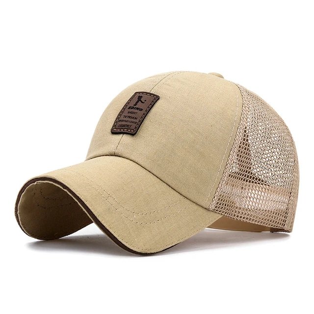 New Arrivals Men Women Summer Breathable Mesh Baseball Cap Sunhat Outdoor UV Protection Riding Fishing Tennis Golf Caps_voghion.com