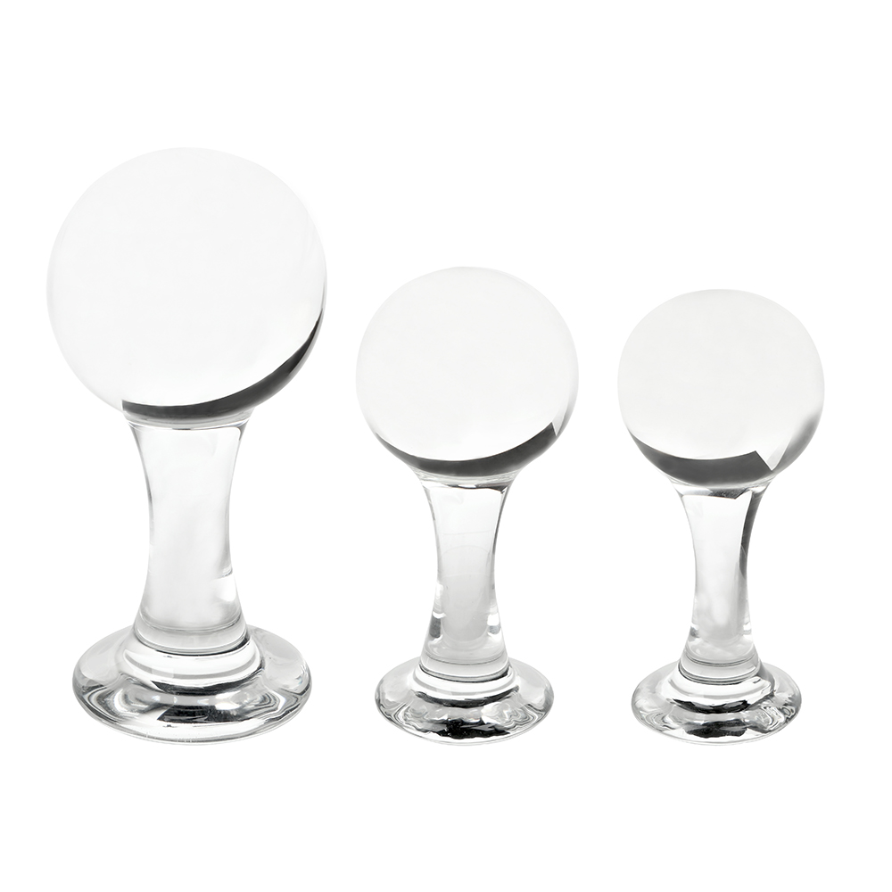 Kristall Glas Analdilatator Set Für Sinnliche Intimstimulation_voghion.com