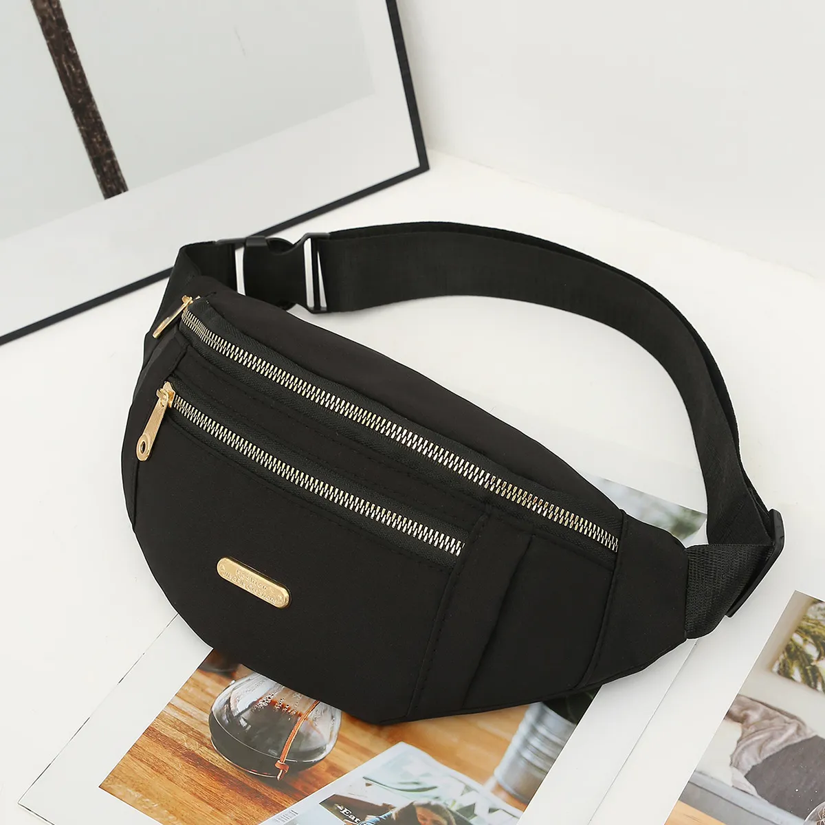 3/2/1 pz Marsupio Borsa a tracolla per donna Ovunque Marsupio con 3 tasche Marsupio_voghion.com