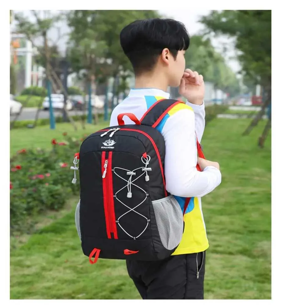 Mens Mountain Riding Ultra-light Multi-functional Leisure Foldable Backpack Large Capacity Travel Ba241107_voghion.com