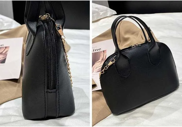 Mode Frauen Schulter Designer Shell Damen Handtasche große Kapazität Umhängetaschen Vintage PU Leder Totes_voghion.com
