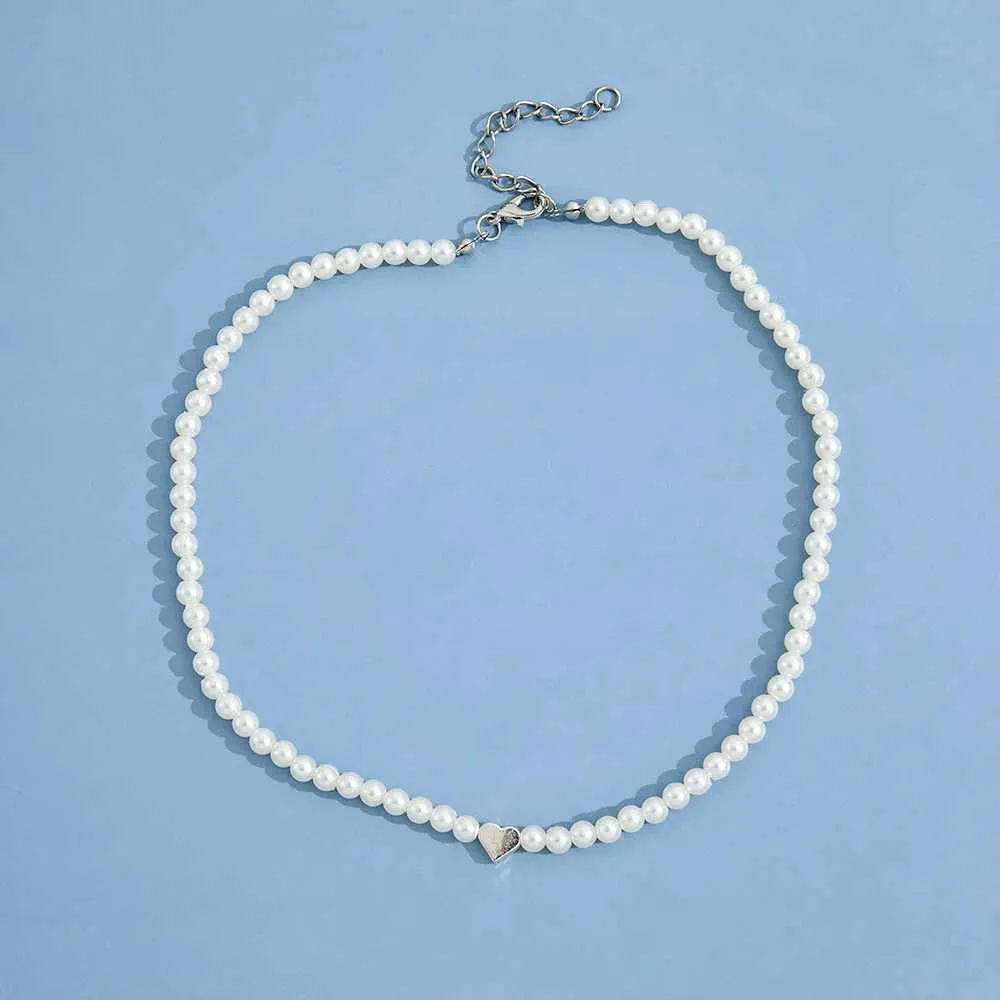 Classic Pearl Pendant Necklace For Women Trendy Clavicle Jewelry_voghion.com