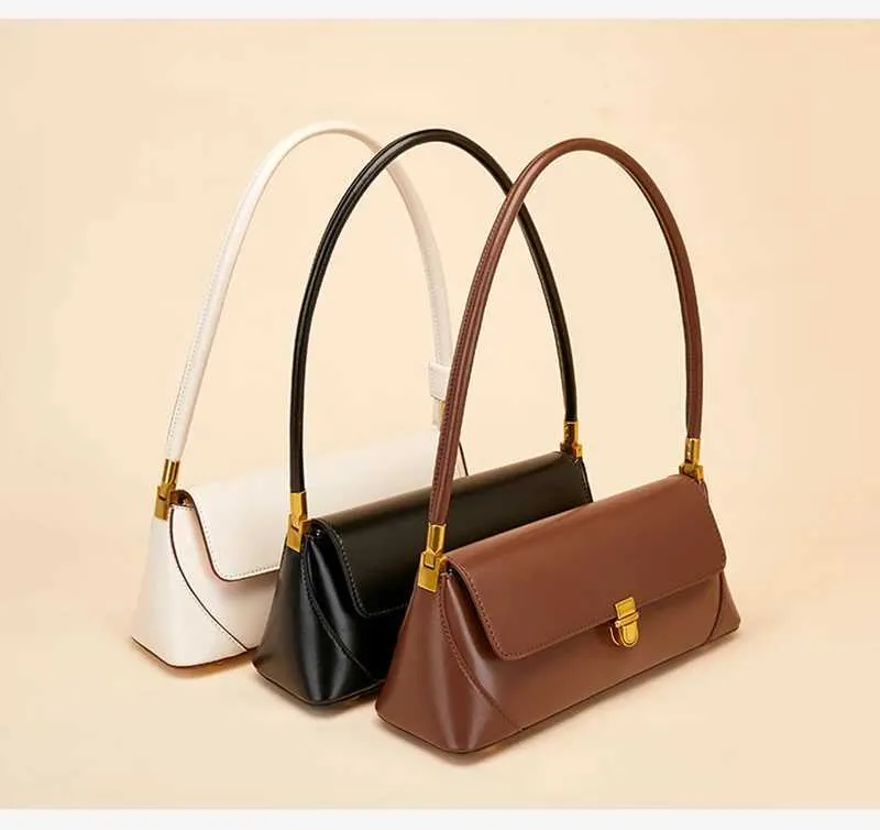 Leren schoudertas en handtas voor dames van echte kwaliteit_voghion.com