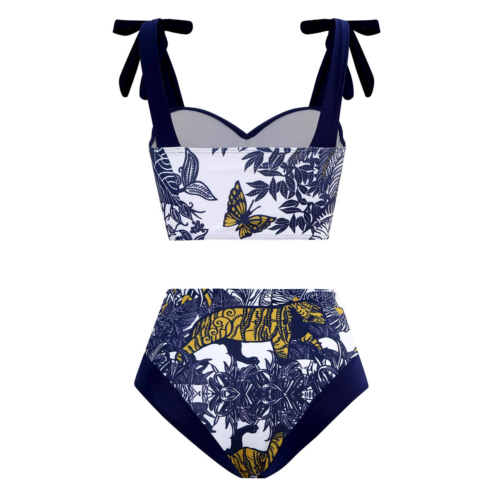 Moteriškas laisvalaikio seksualus maudymosi kostiumėlio bikinis_voghion.com