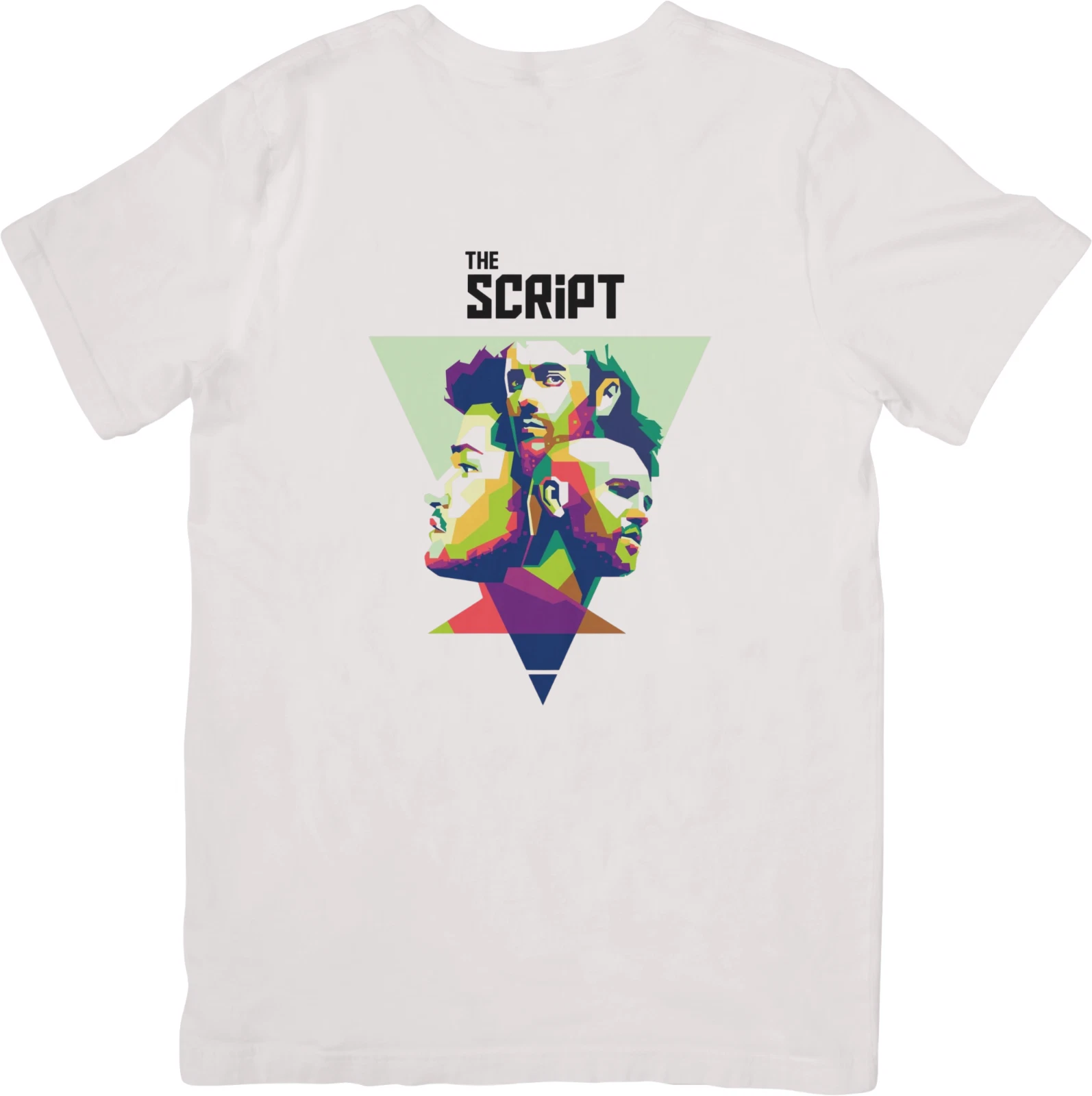 The Script Musik T-shirt Aus Baumwolle Unisex Für Damen Herren_voghion.com