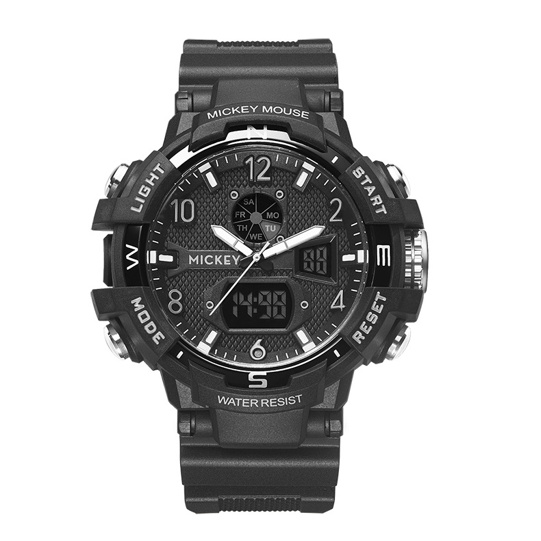 Große, coole, wasserdichte elektronische Sportuhr für Studenten_voghion.com