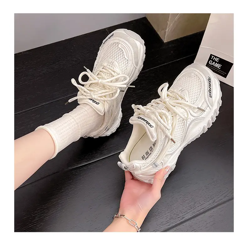 Damen Freizeitschuhe Aus Atmungsaktivem Mesh Mit Weicher Sohle_voghion.com