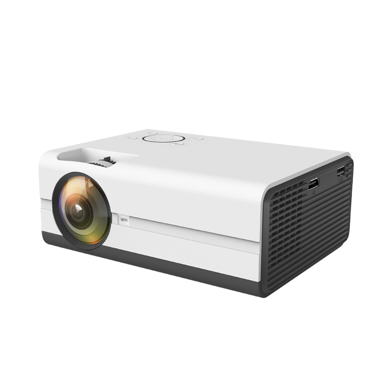 Global versjon Ditong-projektor 1080P Mini LED Bærbar WIFI Full HD Android 4K 1280 * 720P Keystone-korreksjon For Hjemmekino_voghion.com