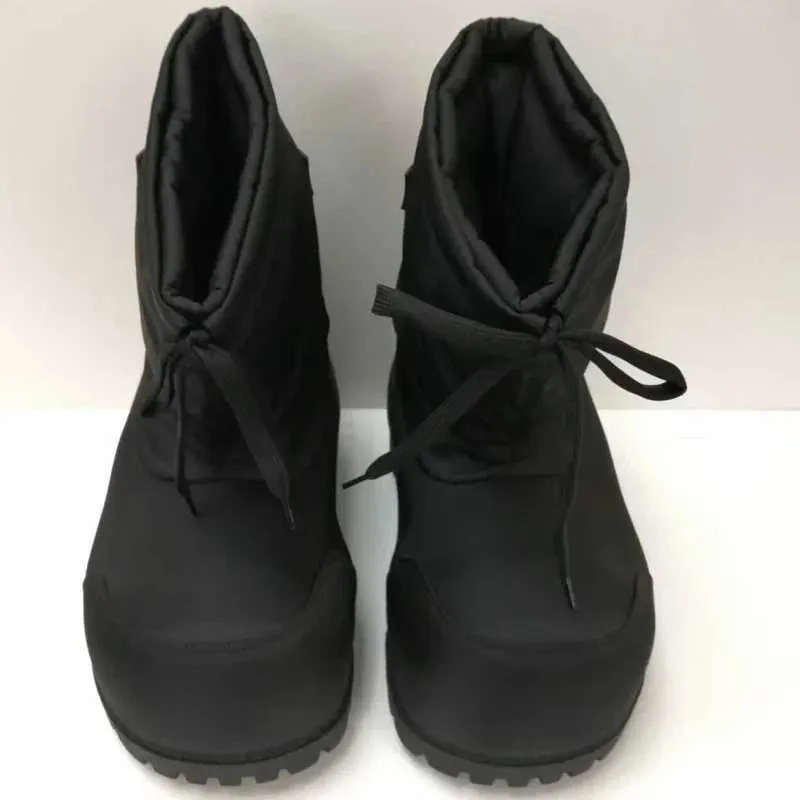 2025 Stivali da neve da donna con plateau spesso, alti fino al polpaccio, in pizzo, caldi, in cotone, scarpe casual invernali, senza stampa, buone_voghion.com