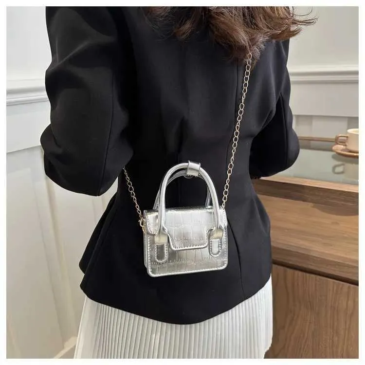 Naiste Mood Mini Crossbody kotid Täiskivist prinditud klapp vabaaja kett-õlakott Naistele Mitmekülgne Square Messenger_voghion.com