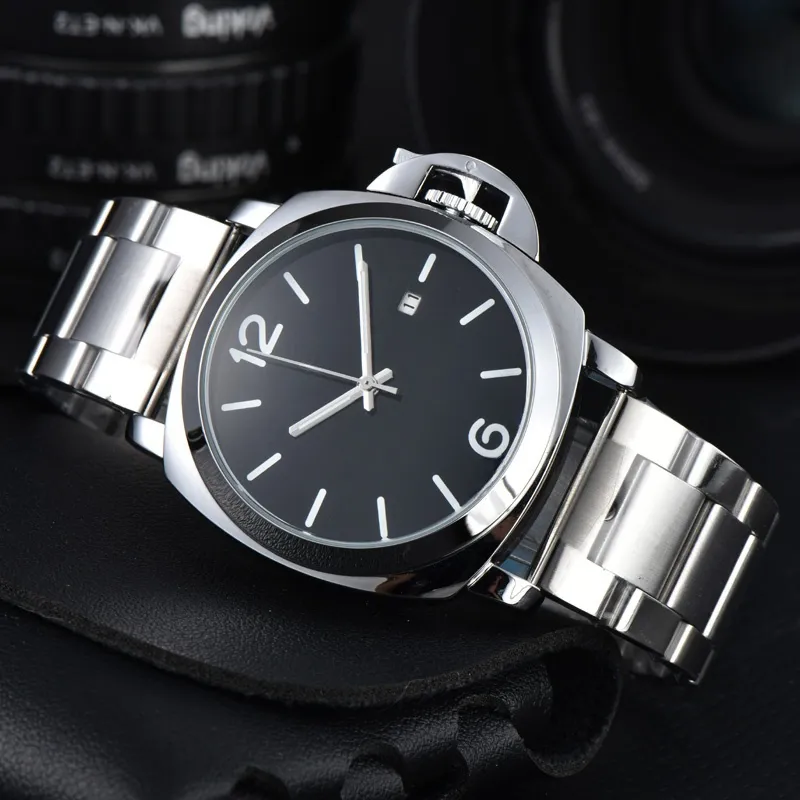 Montres-bracelets pour hommes 2024 Nouvelles montres pour hommes Tous les cadrans fonctionnent Montre de machines automatiques Top Luxury Brand Clock Hommes Mode Bracelet en caoutchouc noir_voghion.com