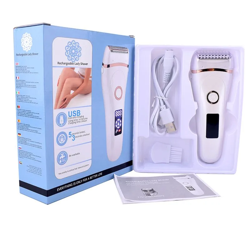 LCD Epilatör - Sakal Alma Cihazı｜USB Şarjlı｜Taşınabilir AB_voghion.com