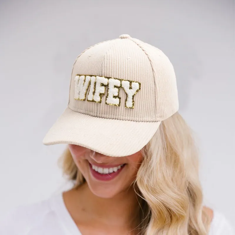 Ball Caps Unisex Letter Corduroy Baseball Casual For Women Solid Color Adjustable Dad Hats Hip Hop Snapback Trucker Cap_voghion.com