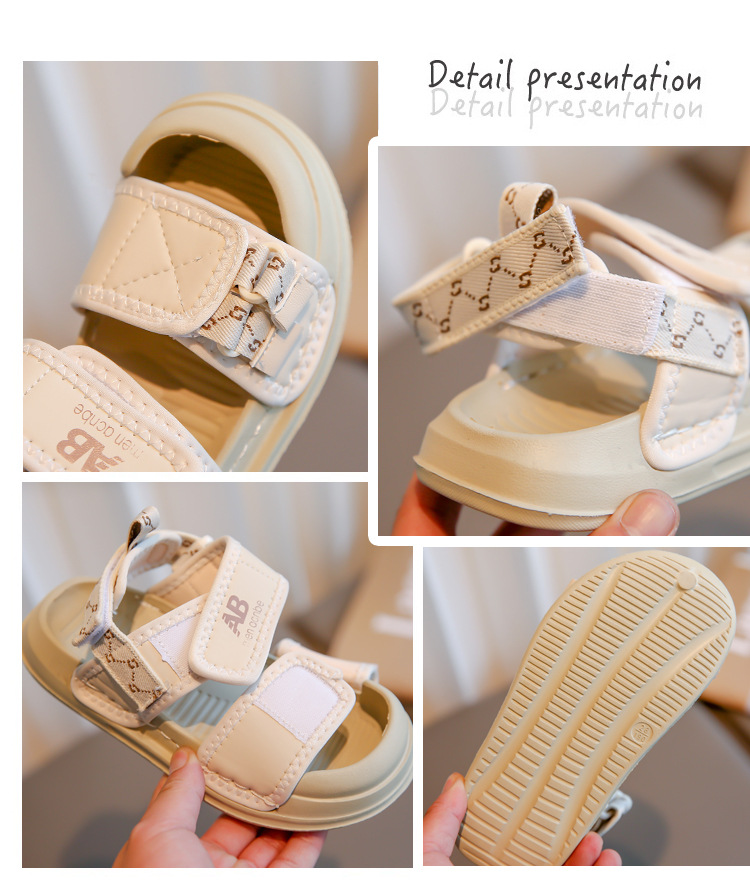 Kinder Sport Sandalen 2024 Neue Jungen Strand Mädchen Sommer Anti Rutsch Baby Schuhe Baotou_voghion.com