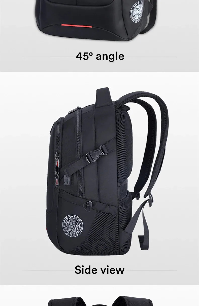 17Laptop For Men USB Port Travel Backpack School Bag Waterproonti Theft Backpacks Women Bag Pack Mochila 240726_voghion.com
